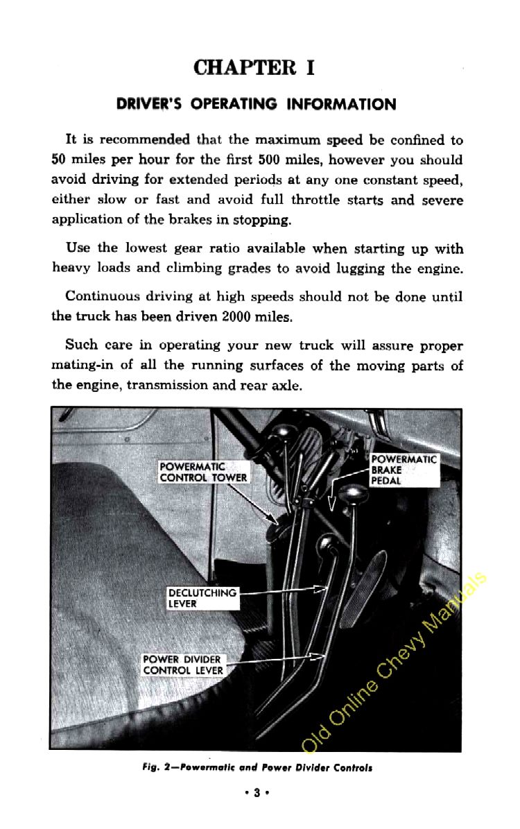 1957 Chevrolet Trucks Operators Manual Page 76